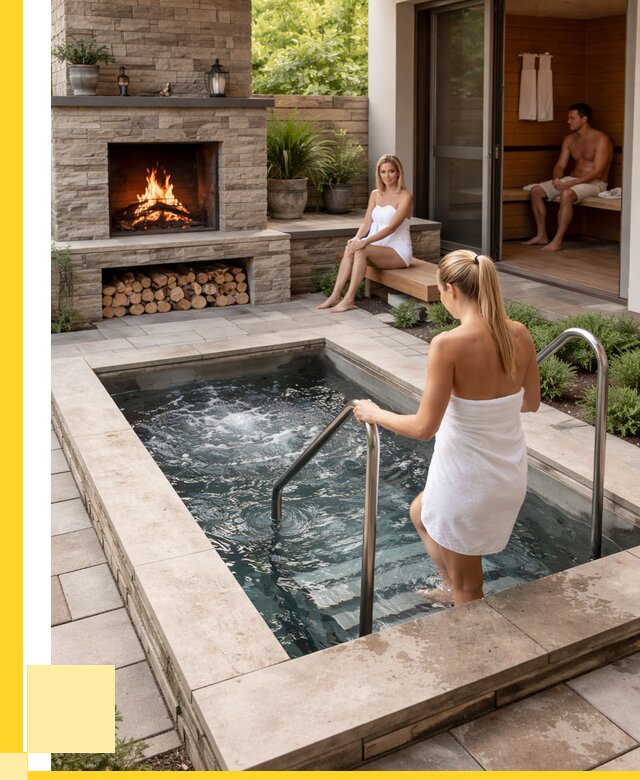 Холодные купели под ключ в Мариинске от 45891 р. | ЭриданМрн