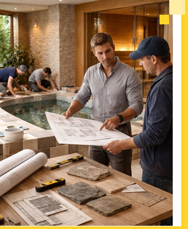 Проектирование SPA зон под ключ в Мариинске с инженерией